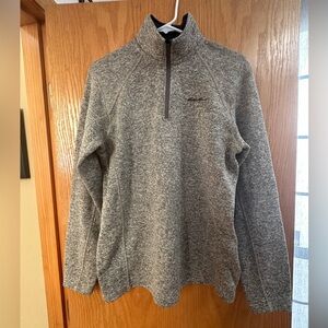 Eddie Bauer 1/4 zip sweater